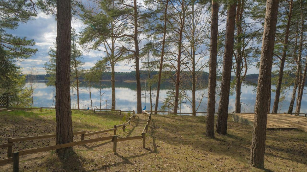 Sloneczny Domek Borsk Nr 2 I 15 - Nad Samym Jeziorem W Pierwszej Linii المظهر الخارجي الصورة